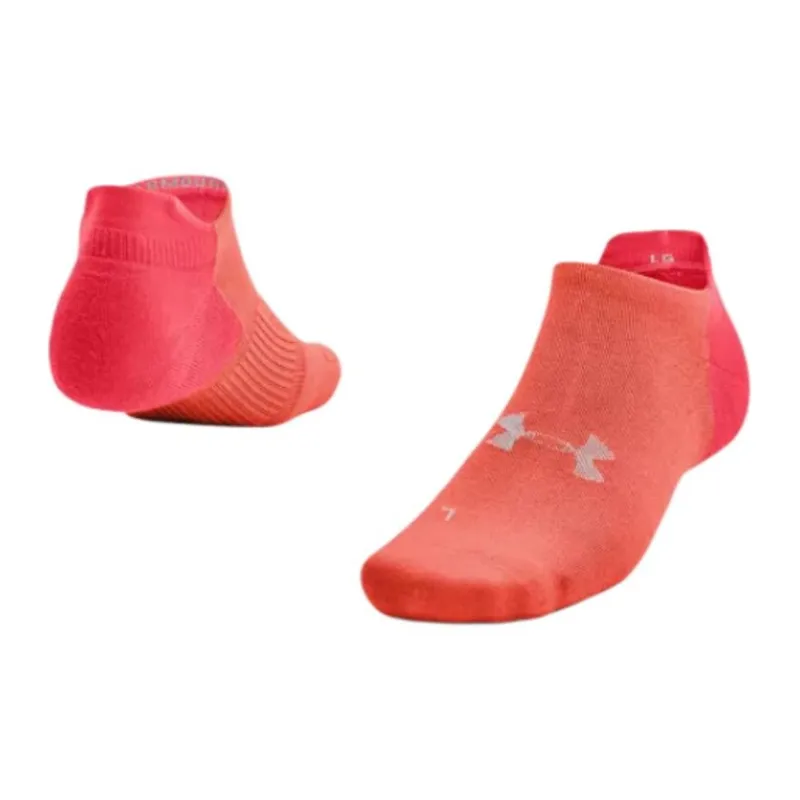 Under Armour Dry No Show Ankle Socks Unisex 1 Pack Red-2