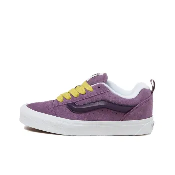 Vans Knu Skool Anti Slip Wear Resistant Low Top Skateboard Shoes Unisex Purple
