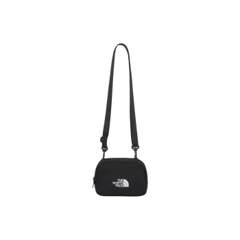 THE NORTH FACE Nylon Shoulder Bag, Crossbody Bag Mini Unisex Black