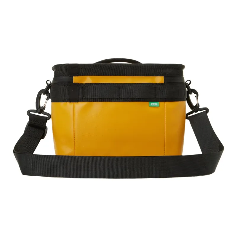 THE NORTH FACE Recycled Polyester Shoulder Bag Crossbody Bag Small Size Unisex Yellow & Black-1