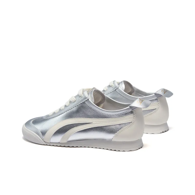 ST&SAT Casual Shoes Women's Low Top Silver/Red/Blue/Champagne-3