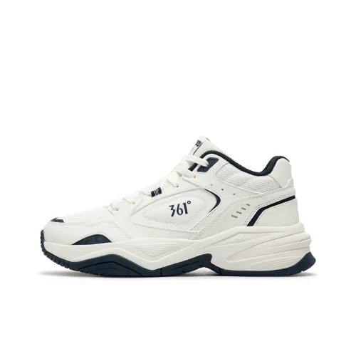 361° Sailing Series Anti Slip And Wear Resistant Warm Low Top Casual Shoes Women's White Blue