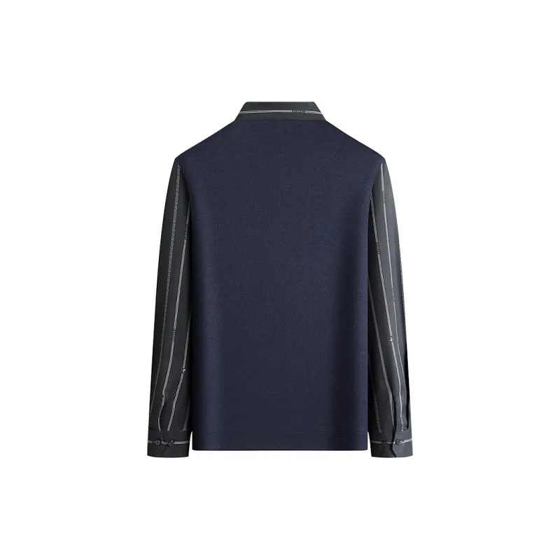 KAISER T Shirts Men Navy Blue-1