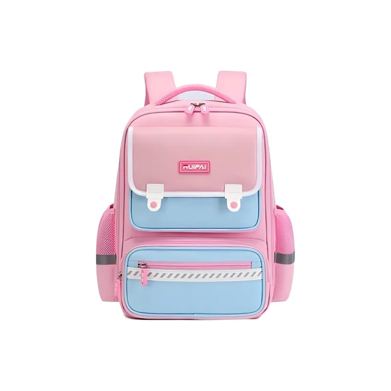 RUIPAI Polyester Backpack Regular Kids' Lake Blue/Sapphire Green/Pink/Gradient Red-4