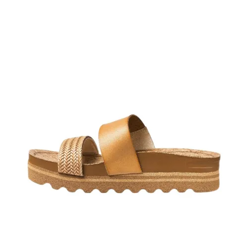 REEF Slide Slippers Women's Yellow