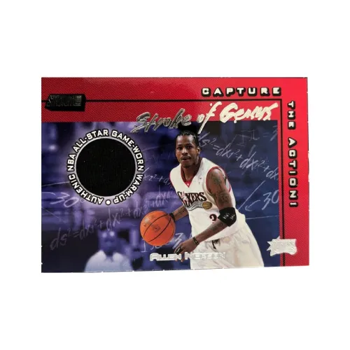 Topps Iverson 2001 02 76 Persons Match Worn Small Window Jersey Card Product Access Sports Cards 1 Pc