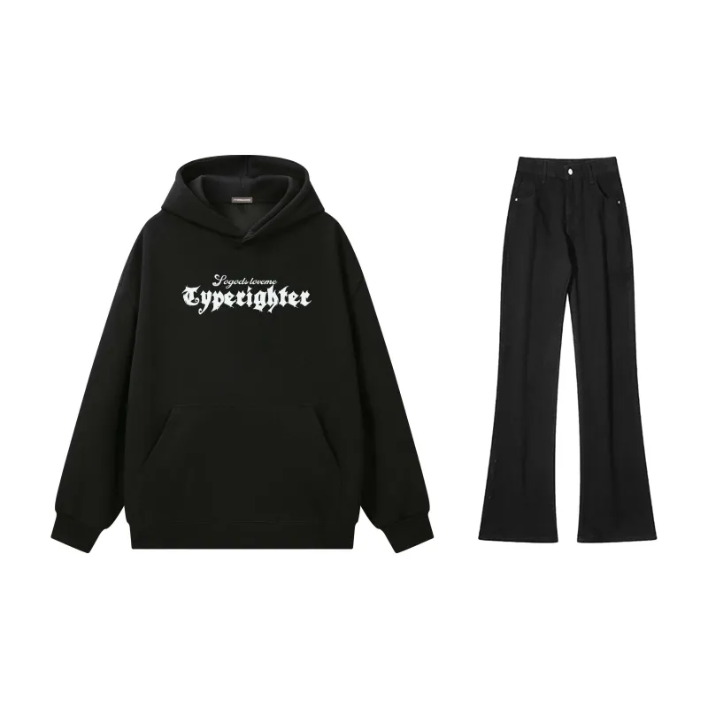 TYPERIGHTER Sweatshirt Set Unisex-1