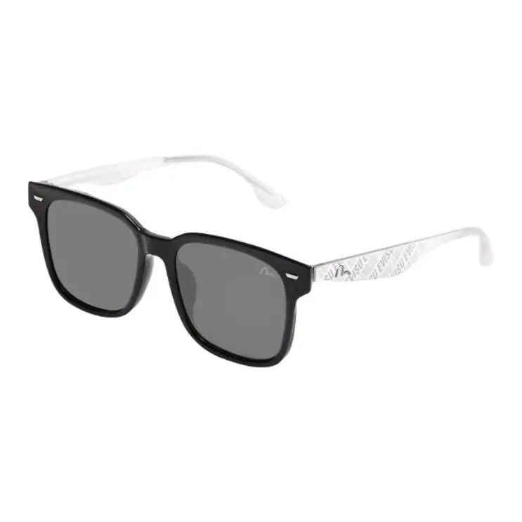EVISU TR Square Sunglasses Unisex Black-0