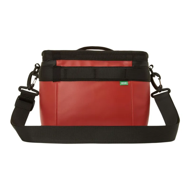 THE NORTH FACE Polyester Shoulder Bag Crossbody Bag Small Size Unisex Red & Black-1