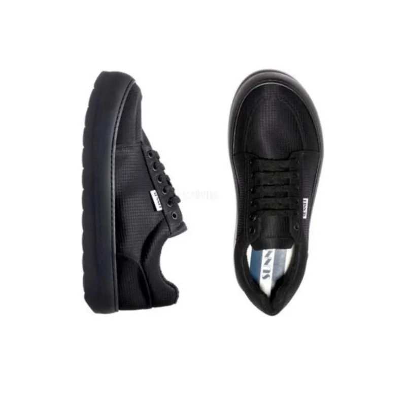Sunnei Wear Resistant Low Top Skateboard Shoes Unisex Black-4