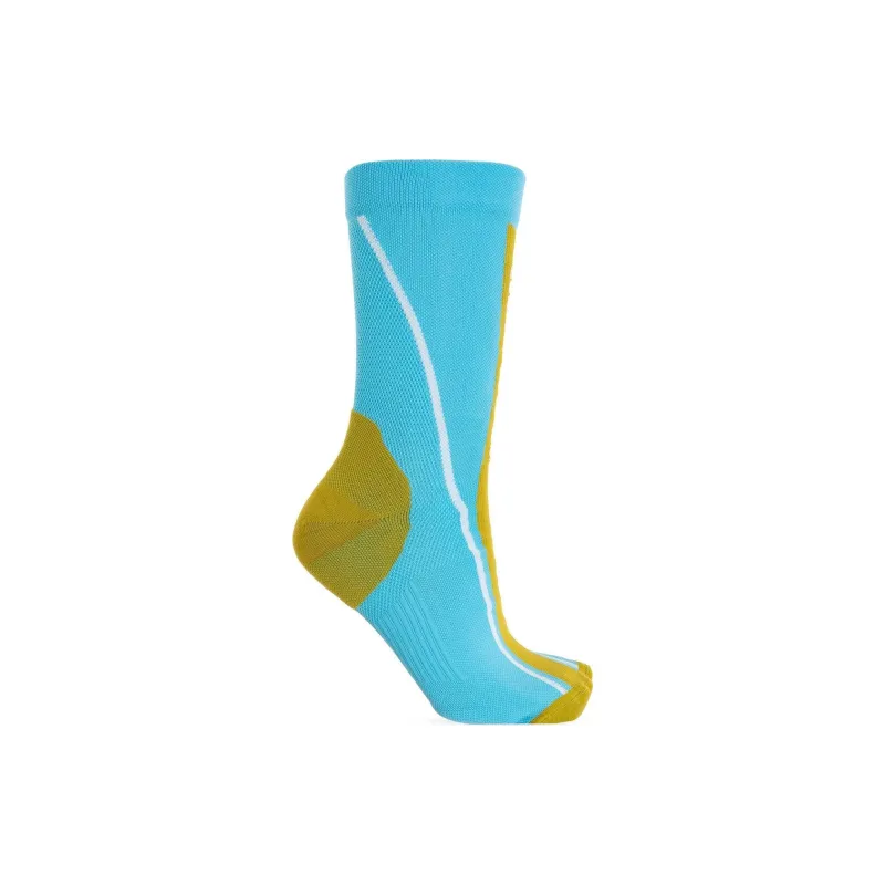 Adidas Logo-embroidered Striped Socks-1