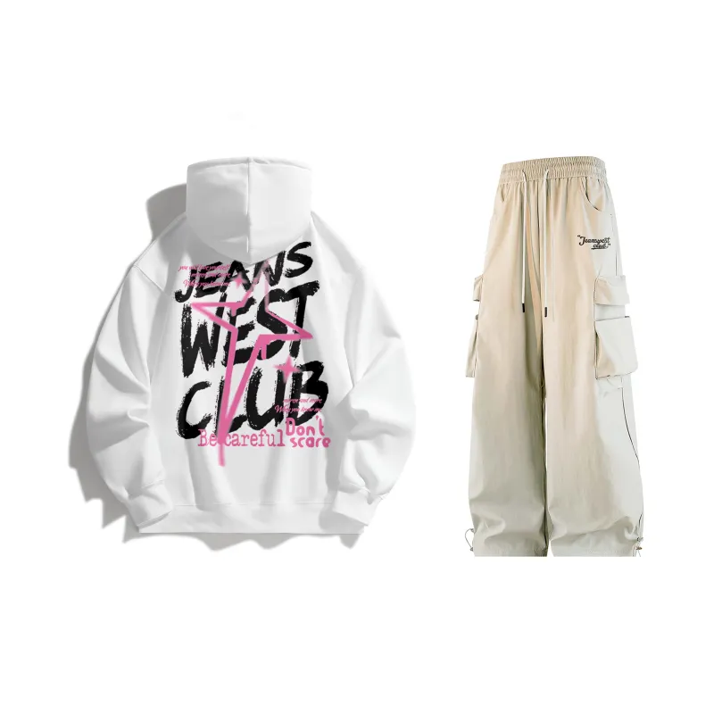 JEANSWEST CLUB Sweatshirt Set Unisex-5