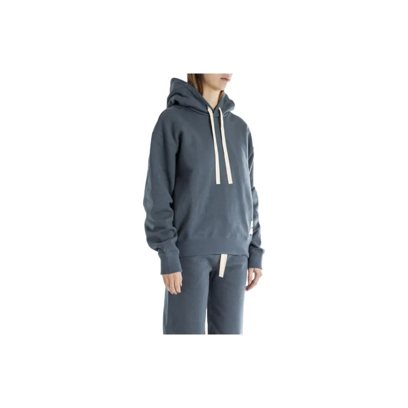 JIL SANDER + Logo Patch Drawstring Hoodie-2