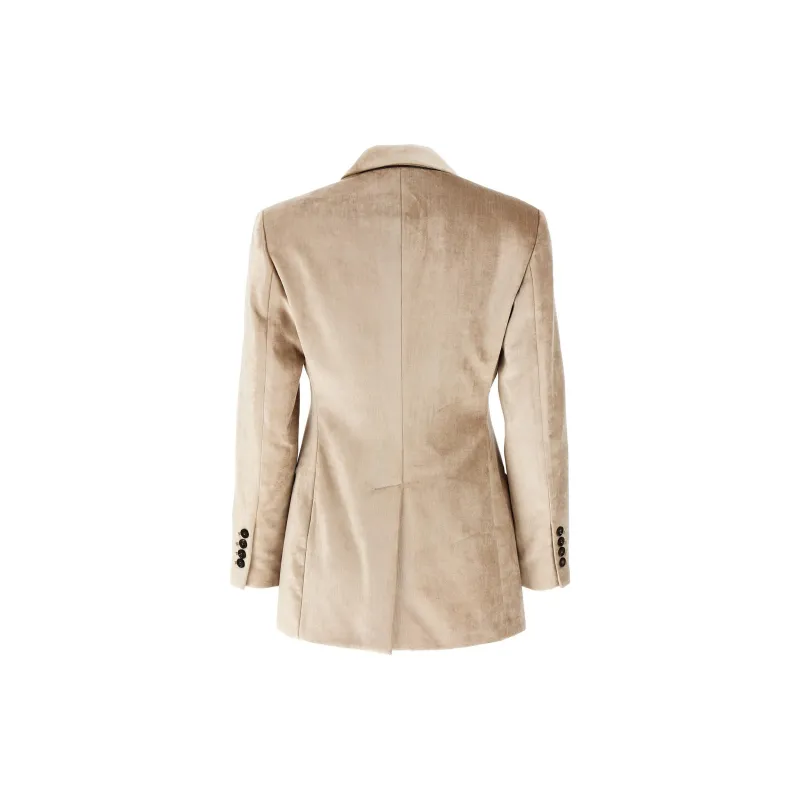 Brunello Cucinelli Monile Detailed Single Breasted Blazer-1