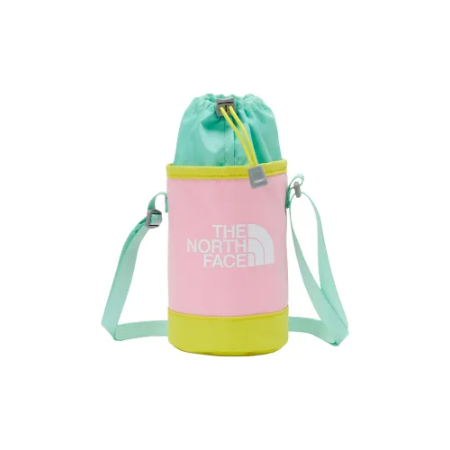 THE NORTH FACE Crossbody Bags Pink With Yellow And Mint Green Accents