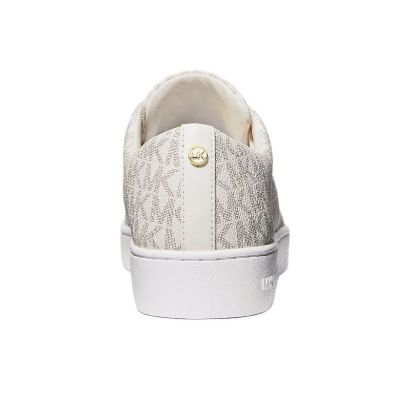 MICHAEL KORS Keaton Low-Top Skateboard Shoes Women's Vanilla-4