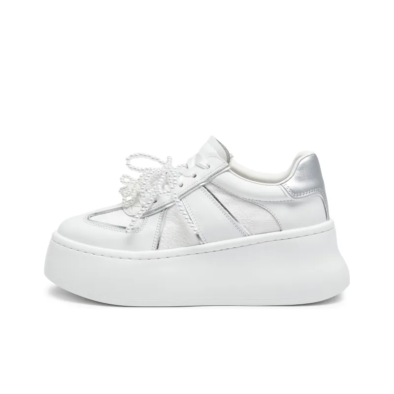 Staccato Abrasion Resistant Low Top Versatile Skateboard Shoes Women's-0