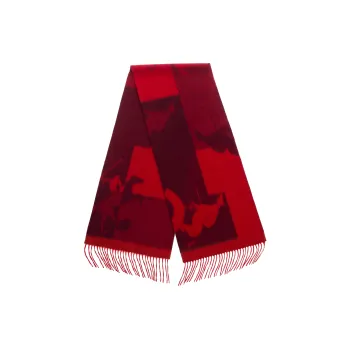 NAME.S 100% Cashmere Knit Scarves Unisex Snake Year Gift Box Set