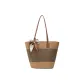 Apricot & Dark Brown