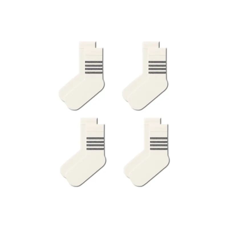 Duanmei Mid Calf Socks Women's 4 Pack-5