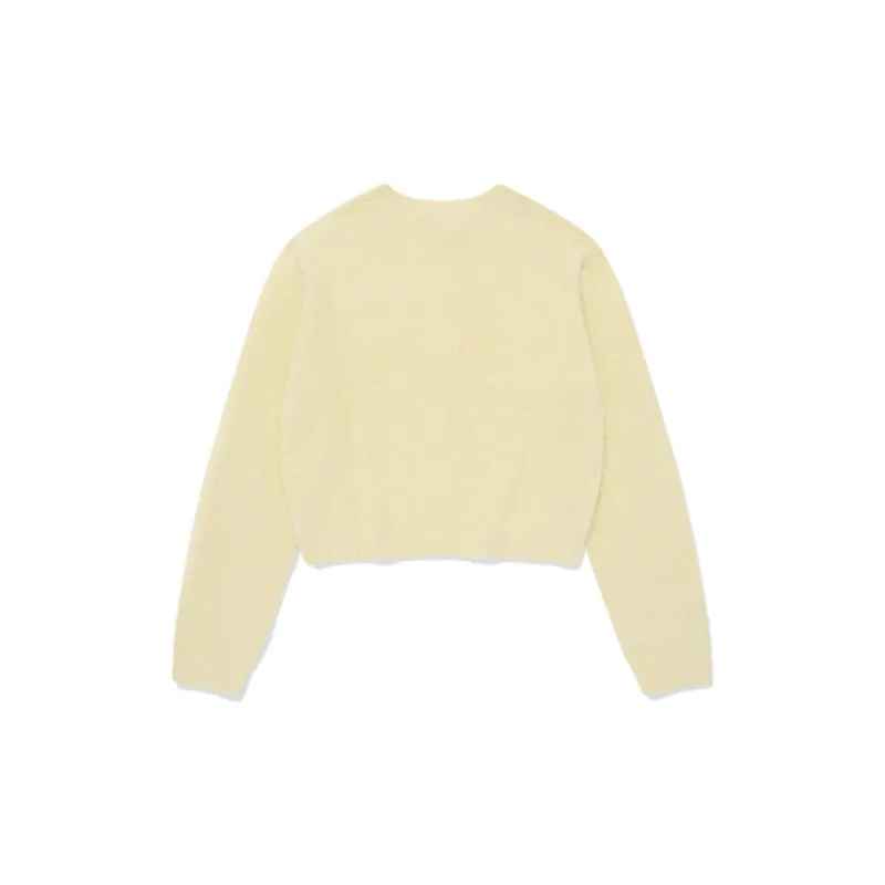 COVERNAT Knitwear Women's Light Yellow-1