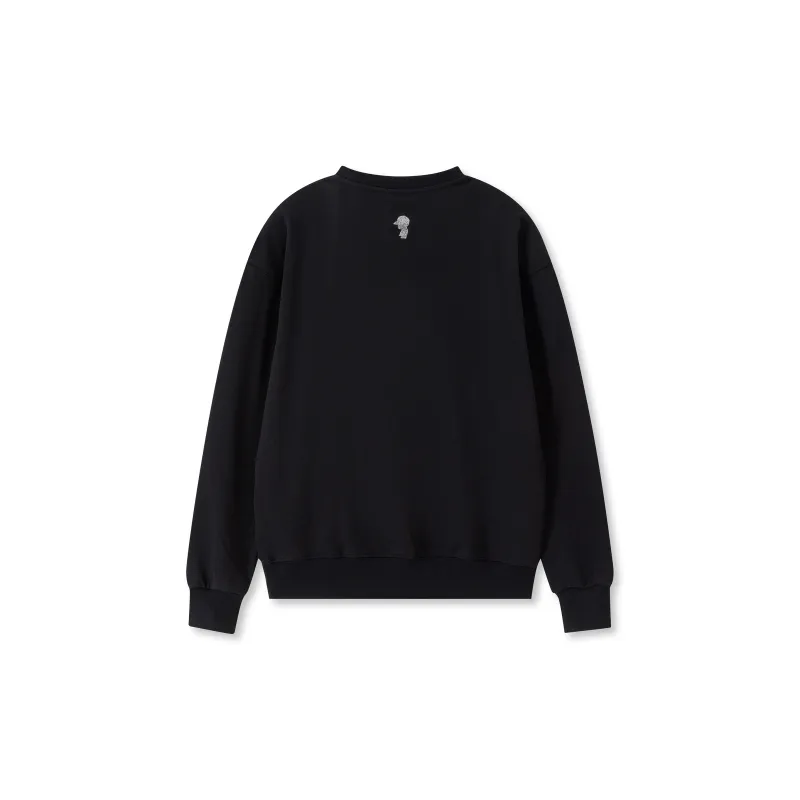 CHOUCHOUS Sweatshirt Unisex Black-1