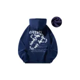 Navy Blue (White Logo) (Fleece-Lined)