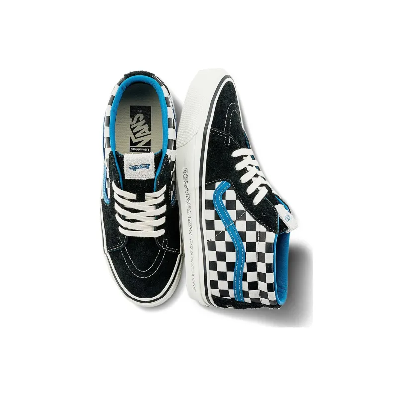 Vans Lx Sk8 Mid Reissue 83 Liberaiders Blue Marshmellow-2