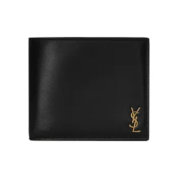 SAINT LAURENT Tiny Monogram East West Wallet