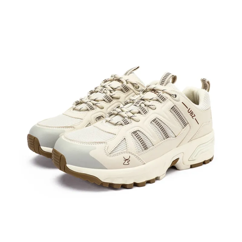 UBZ Low Top Mountaineering & Hiking Shoes Women's White-1