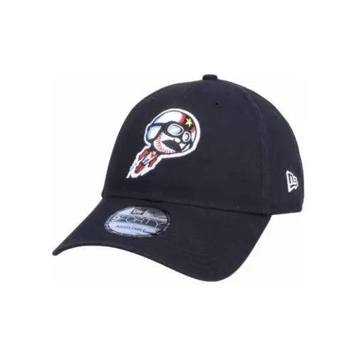 New Era Cotton Baseball Caps Unisex Black