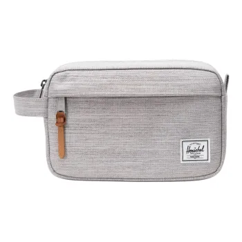 Herschel EcoSystem™ 600D Fabric Storage Bags Toiletry Bags Unisex Light Gray Cross Stitch