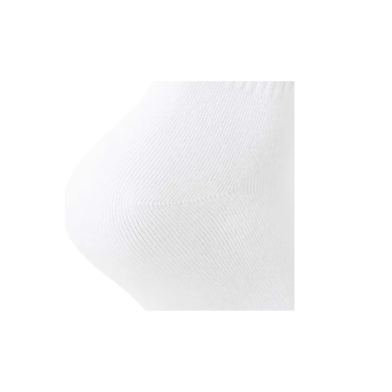 PUMA Mid Calf Socks Unisex 3 Pack White-3