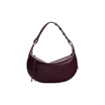 ZARA PU Shoulder Bag Crossbody Bag Handbag Medium Size Women's Red/Black