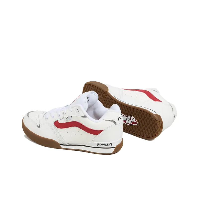 Vans Rowley Lx White Red Gum-3