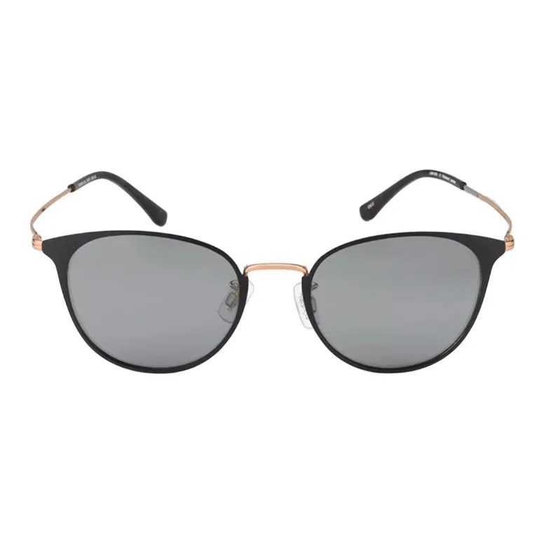 Levi's Metal Oval Sunglasses Unisex Gold-0