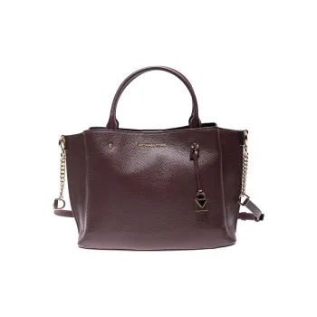 MICHAEL KORS Arielle Cow Leather Shoulder Bag Crossbody Bag Handbag Large Size Women's Burgundy Color
