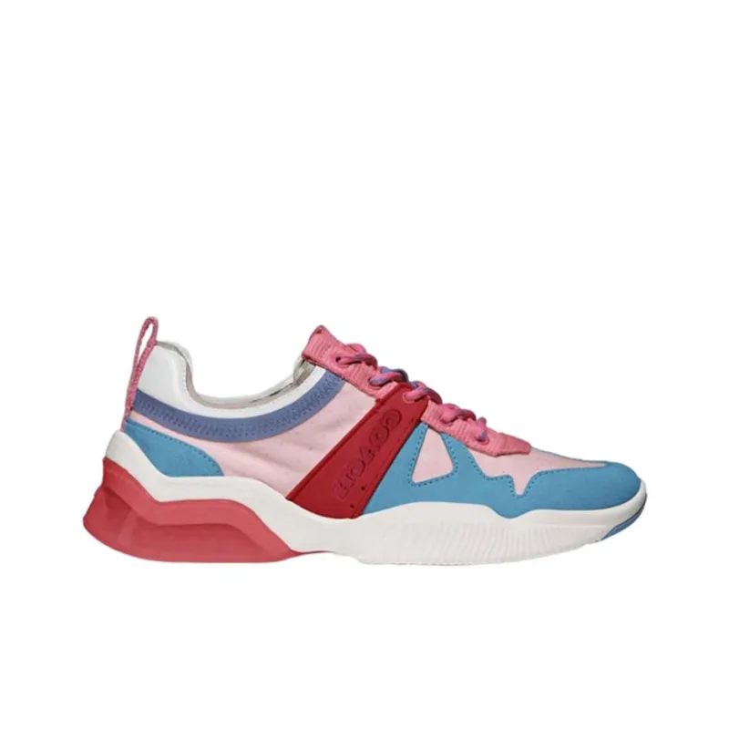 COACH Shock Absorbers Low Top Sports Casual Shoes Women's Pink Blue-1