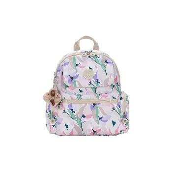 Kipling Polyamide Backpack Medium Size Women's Morandi Pink Purple