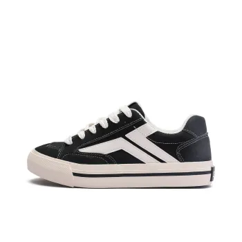 Mengsai Low Top Canvas Shoes Men's Black