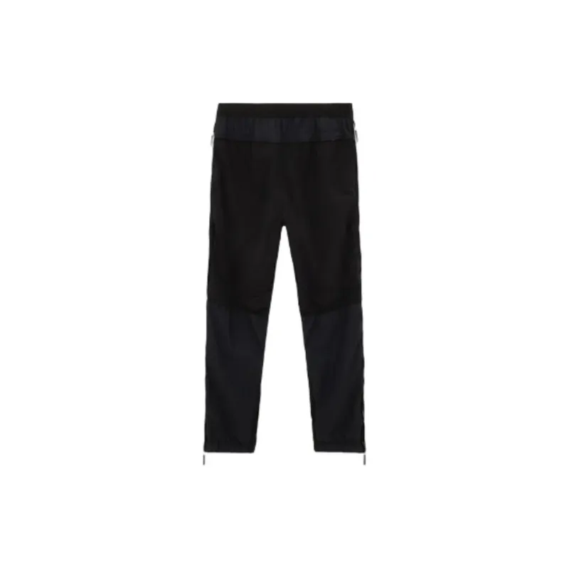 STONE ISLAND Logo Patch Zip Detailed Trousers-1