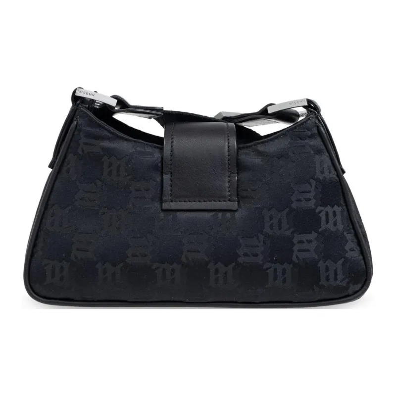 Misbhv Monogram Jacquard Logo Plaque Shoulder Bag-2