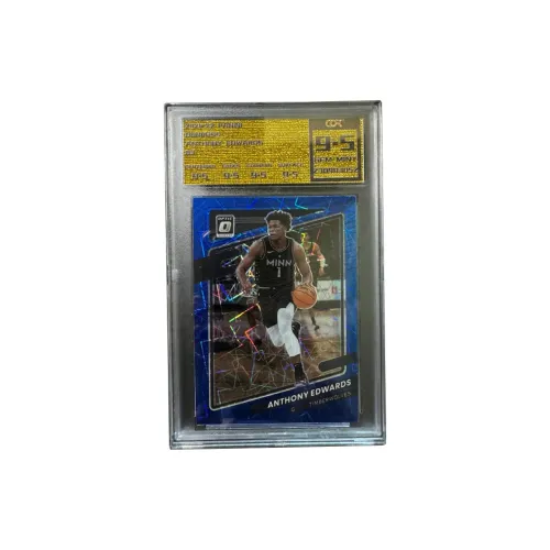 PANINI Anthony Edwards Donruss Optic 2022-23 Timberwolves COR Refractive 9.5 Points Graded Cards 1 Piece