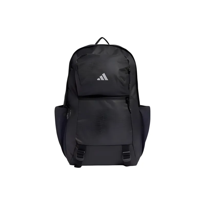 Adidas Polyester Backpack Regular Unisex Black & Reflective Silver-2