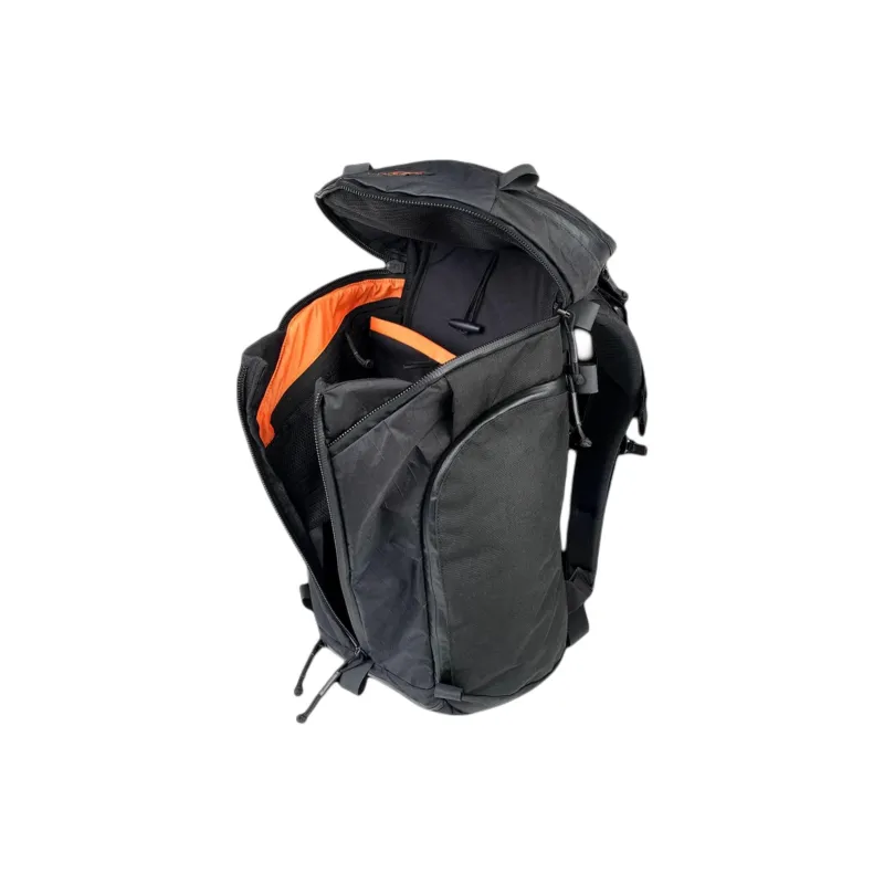 MYSTERY RANCH Unicorn 2.0, Collaboration Canvas Outdoor Mountaineering Bag Backpack Regular Unisex Black/Orange-2
