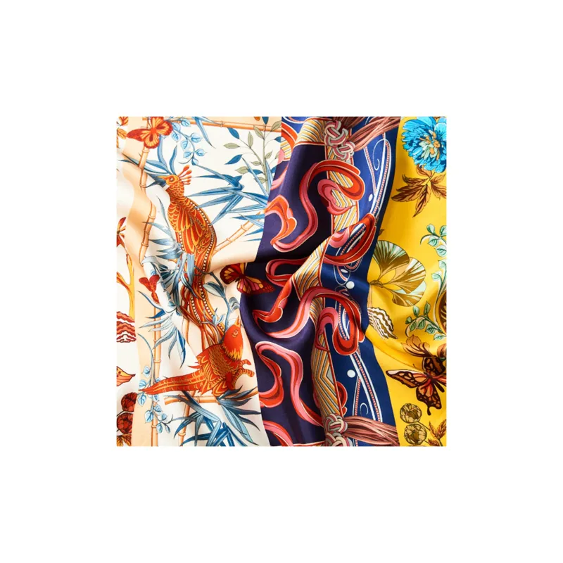 WENSLI Mulberry Silk Scarves Women's-2