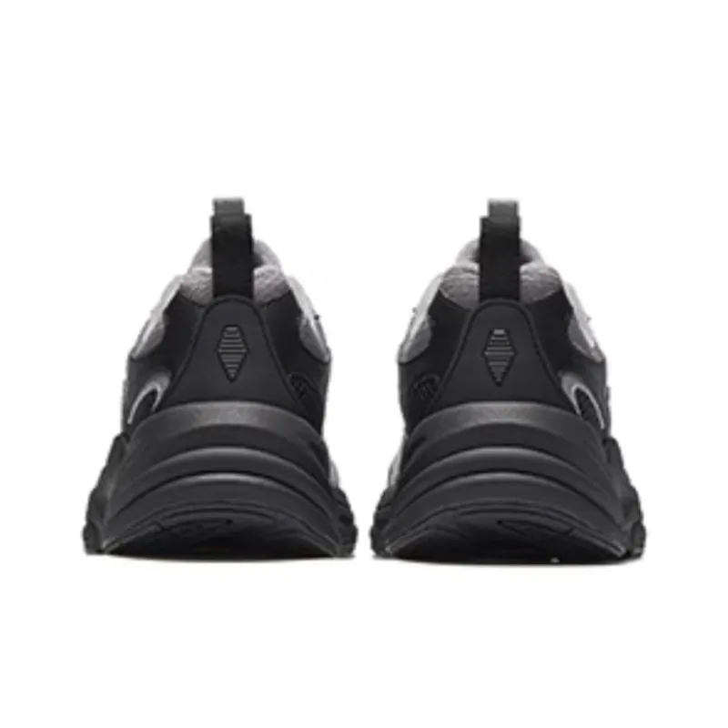 Anta Anti Slip Wear Resistant Low Top Trekking Shoes Men's Gray Black-3