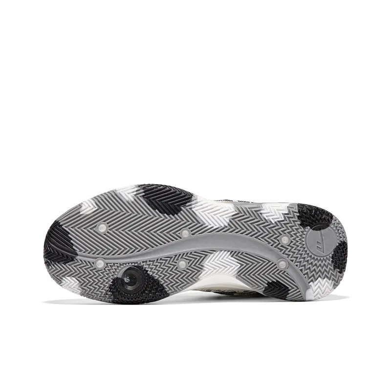 Warrior Coverage Balance Support Mid Top Basketball Shoes Men's White Black-4