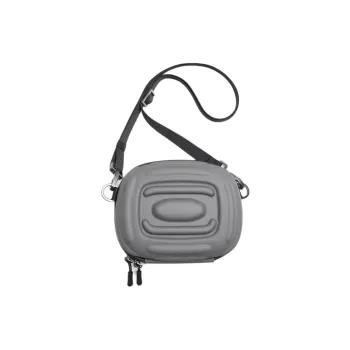 ZARA Polyester Shoulder Bag Crossbody Bag Regular Men Gray/Silver