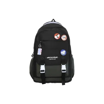 TAKI Nylon Backpack Regular Unisex Pink/Black/Blue